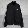 フレッドペリー ヴィンテージ バックビジューロゴ トラックジャケット ブラック