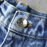 エムエムシックス メゾン マルジェラ スラッシュディティール デニム ジーンズ ブルー - NEWSED