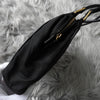 Prada Tessuto 黑色尼龙和皮革手提包