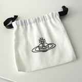 ヴィヴィアン ウエストウッド オーブ フェイクパール ラインストーン シルバー ピアス 保存袋付き - NEWSED