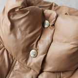 バーバリー ダウンコート ダウンジャケット ホースロゴ 刺繍 ノバチェック裏地 ベージュ レディース - NEWSED