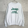 ジープ ロゴ スウェット ホワイトグレー