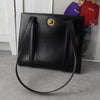 Celine Vintage Star Ball Calf Leather Shoulder Bag in Black