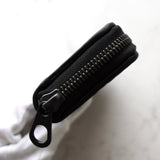 ボッテガ ヴェネタ イントレチャート レザー コインケース ミニポーチ ブラック - NEWSED