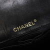 シャネル チョコバー ココマーク ターンロック チェーン セミショルダーバッグ ブラック
