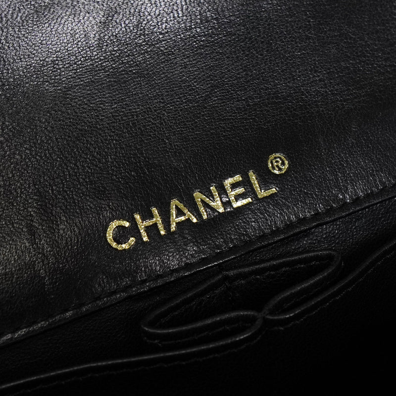 シャネル チョコバー ココマーク ターンロック チェーン セミショルダーバッグ ブラック - NEWSED