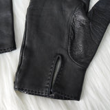 エルメス ケリー レザー 手袋 グローブ ブラック - NEWSED