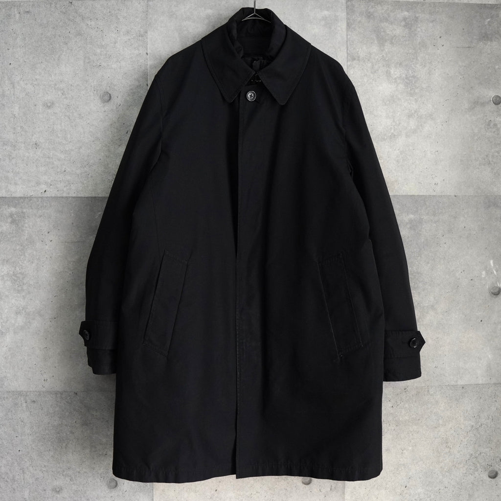 バーバリー ライナー リバーシブル 中綿ジャケット ミドルコート メンズ ブラック