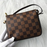 ルイ ヴィトン ダミエ トゥルース・メイクポーチ ミニバッグ ブラウン - NEWSED