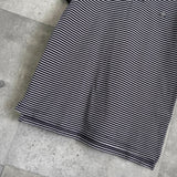 ヴィヴィアン ウエストウッド オーブ 刺繍 ボーダー柄 半袖ポロシャツ ネイビー - NEWSED