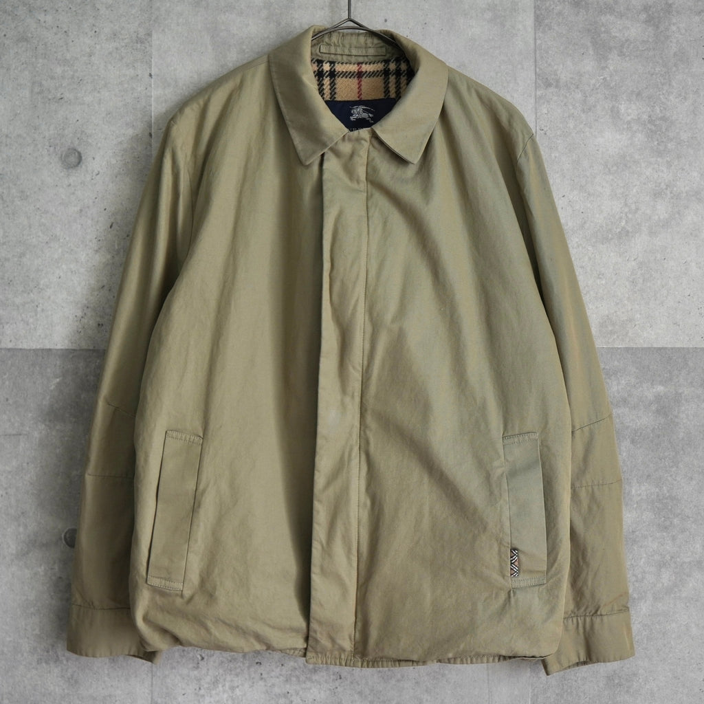 バーバリー ヴィンテージ コットンジャケット ブルゾン ベージュ メンズ