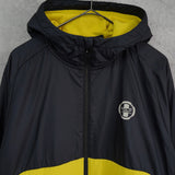 ポロ スポーツ ラルフローレン バイカラー フーデッド ナイロンジャケット フリースジャケット イエロー/ブラック - NEWSED