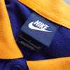 Nike Swoosh 徽标短袖 Polo 衫 蓝紫/橙