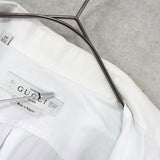 グッチ 非売品 ショップユニフォーム 長袖シャツ ワイシャツ メンズ ホワイト - NEWSED