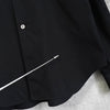 プレイ コムデギャルソン ハートロゴ 長袖シャツ ブラック