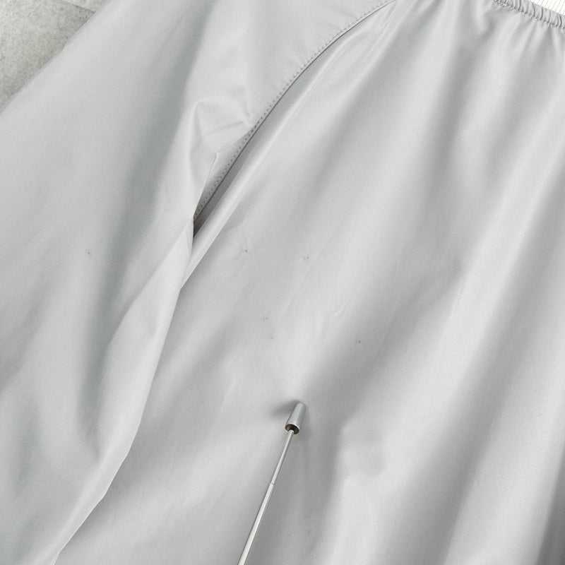 メゾンキツネ スタジャン ブルゾン フォックスロゴ グレー - NEWSED