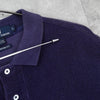 Polo Ralph Lauren 徽标毛圈布短袖 Polo 衫（海军蓝）