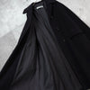 Jil Sander Angora Long Coat Wool Coat Black