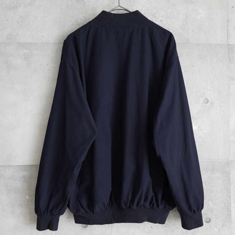 ラコステ ヴィンテージ リバーシブル スタジャン ブルゾン ロゴパッチ ダークネイビー/レッド - NEWSED