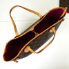 Louis Vuitton Monogram Neverfull 手提包 棕色 带袋