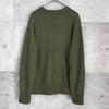 アメスワールドワイド ロゴ ニット カーキ