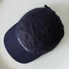 Maison Kitsune logo embroidered cap in navy