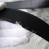 ロエベ アナグラム レザー ショルダーバッグ ポシェット ブラック - NEWSED