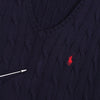 Polo Ralph Lauren 海军蓝徽标针织背心
