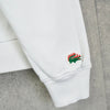 Lacoste x Thrasher 白色徽标连帽衫