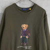 Polo Ralph Lauren Polo 熊卫衣 卡其色