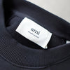 Ami Paris College Logo Sweatshirt Black