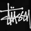 Stussy 徽标连帽衫 黑色