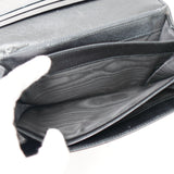 プラダ サフィアーノ レザー 三角プレート 二つ折り財布 長財布 ブラック - NEWSED