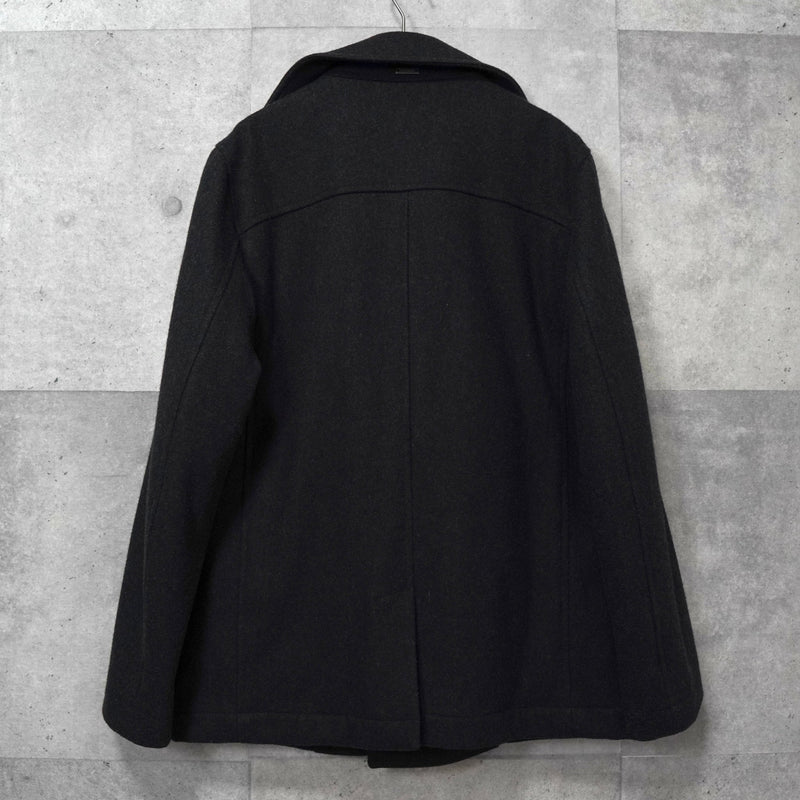 トミー ヒルフィガー ピーコート メンズ グレー - NEWSED