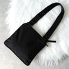 Prada Pocono Tessuto Nylon Shoulder Bag Pochette Mini Bag Triangle Logo Black
