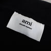 Amiparis 心形徽标短袖 Polo 衫 黑色