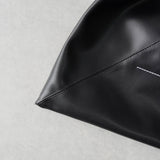 エムエムシックス メゾン マルジェラ レザー ジャパニーズバッグ スモール クラシック ハンドバッグ ブラック - NEWSED