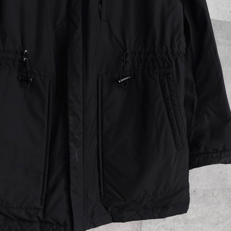 バーバリー ライナー リバーシブル 中綿ジャケット ミドルコート メンズ ブラック - NEWSED