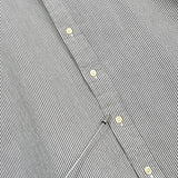 ラルフローレン ロゴ ストライプ 半袖シャツ グレー - NEWSED