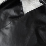 エムエムシックス メゾン マルジェラ レザー ジャパニーズバッグ トートバッグ ブラック - NEWSED
