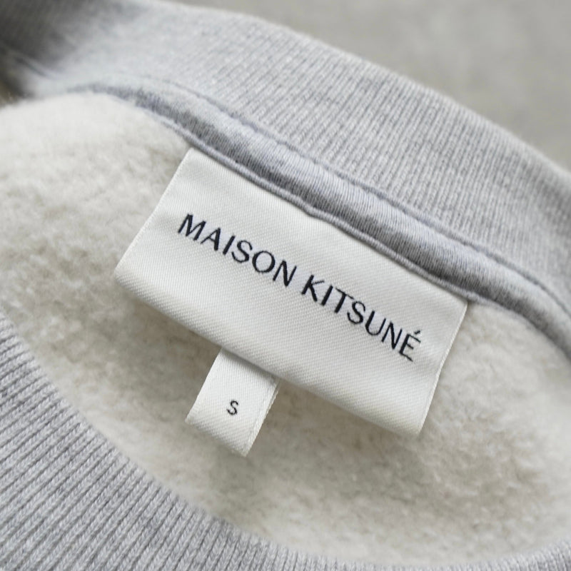 メゾン キツネ フラワーロゴ スウェット グレー - NEWSED