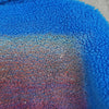 Doublet Painted No-Button Boa Jacket Blouson Blue