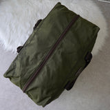 プラダ ポコノ テスート ナイロン ボストンバッグ トライアングルロゴ カーキ - NEWSED