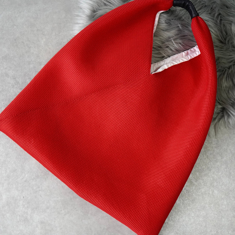 メゾンマルジェラ エムエムシックス メッシュ ジャパニーズバッグ クラシック レッド - NEWSED