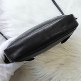 ロエベ ヴィンテージ アナグラム ナッパレザー ショルダーバッグ ポシェット ブラック - NEWSED