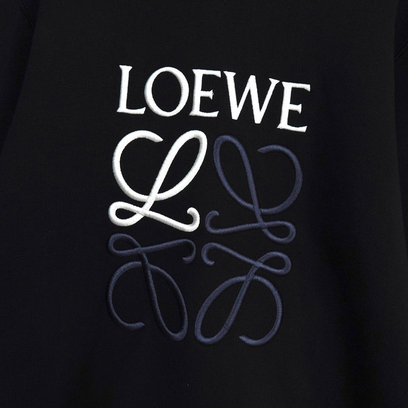 ロエベ アナグラム スウェット ブラック - NEWSED