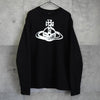 Vivienne Westwood Man Orb 黑色运动衫