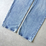 エムエムシックス メゾン マルジェラ スラッシュディティール デニム ジーンズ ブルー - NEWSED