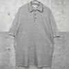 Givenchy 复古人字纹 Polo 衫（灰色）
