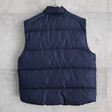 ポロ バイ ラルフローレン リバーシブル ダウンベスト スモールポニーロゴ 刺繍 ダークグリーン/ネイビー - NEWSED